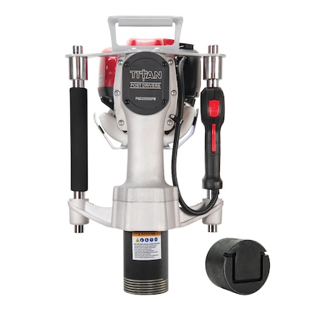 Titan Post Drivers Titan X Series Gas Powered Post Driver with Honda Engine - Postmaster+ Post Certified PGD3200XPM